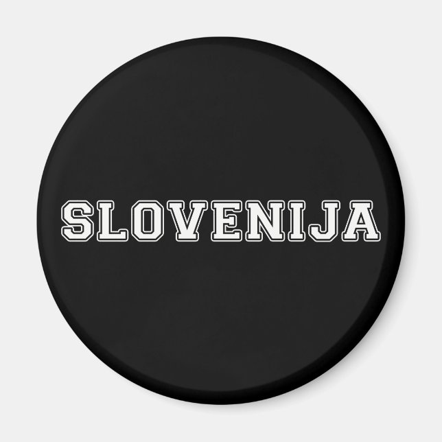 Íman Eslovênia (Frente)