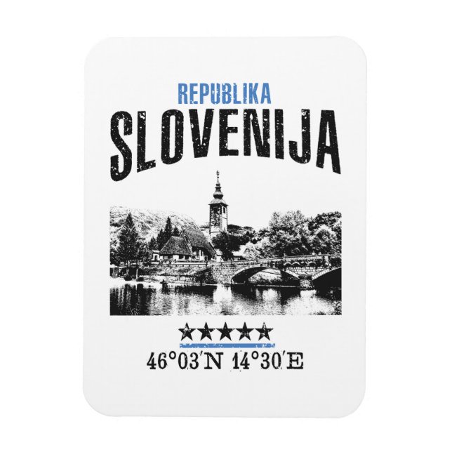 Íman Eslovênia (Vertical)