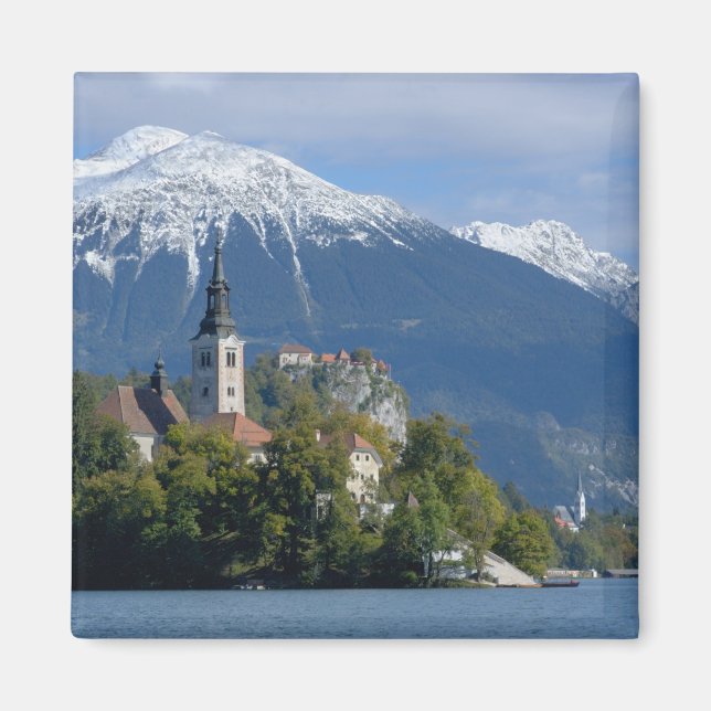 Íman Eslovênia, Bled, Lago Bled, Ilha Bled, Bled (Frente)
