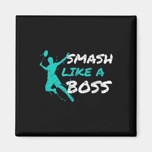 Íman Esmaga Como Um Chefe Badminton Speedminton Crossmi (Frente)