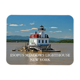 Íman Esopus Meadows Lighthouse, New York Photo Magnet