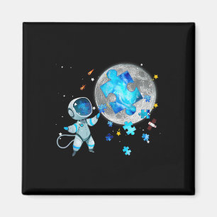 Íman Espaço de Consciência Autismo Estende Astronauta N