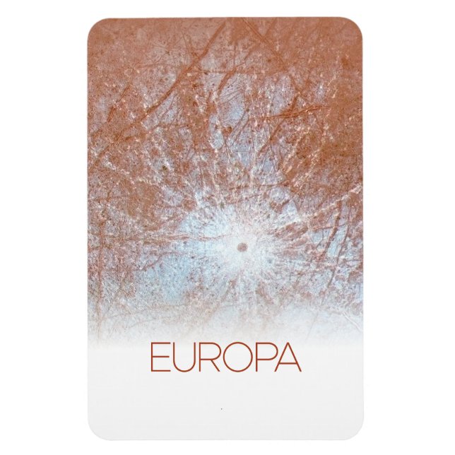 Íman Espaço Exterior, Cosmos, Sistema Solar, Lua Europa (Vertical)