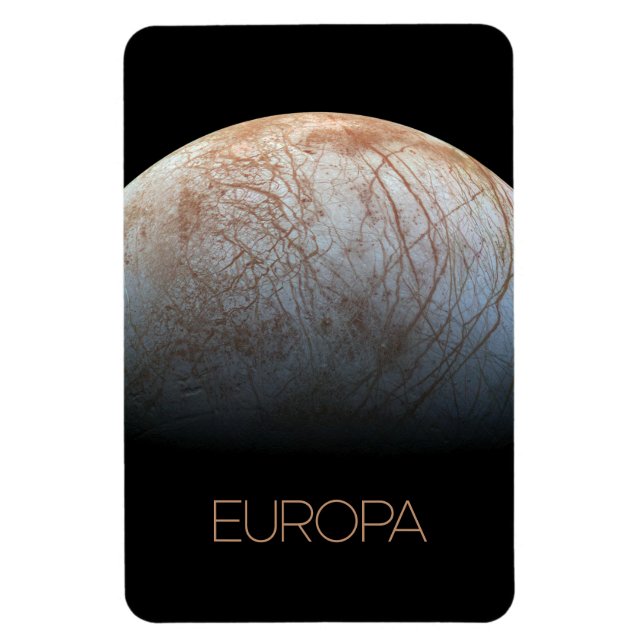 Íman Espaço Exterior, Cosmos, Sistema Solar, Lua Europa (Vertical)