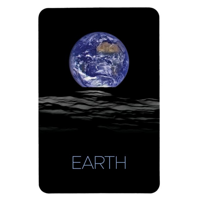 Íman Espaço Exterior, Cosmos, Sistema Solar, Planeta Te (Vertical)