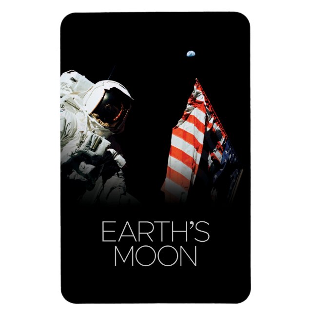 Íman Espaço Exterior, Galáxia, Sistema Solar, Lua da Te (Vertical)