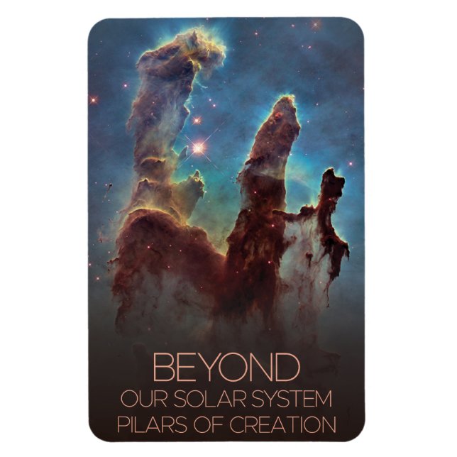 Íman Espaço Exterior, Galáxia, Via Látea, Pilares De Cr (Vertical)