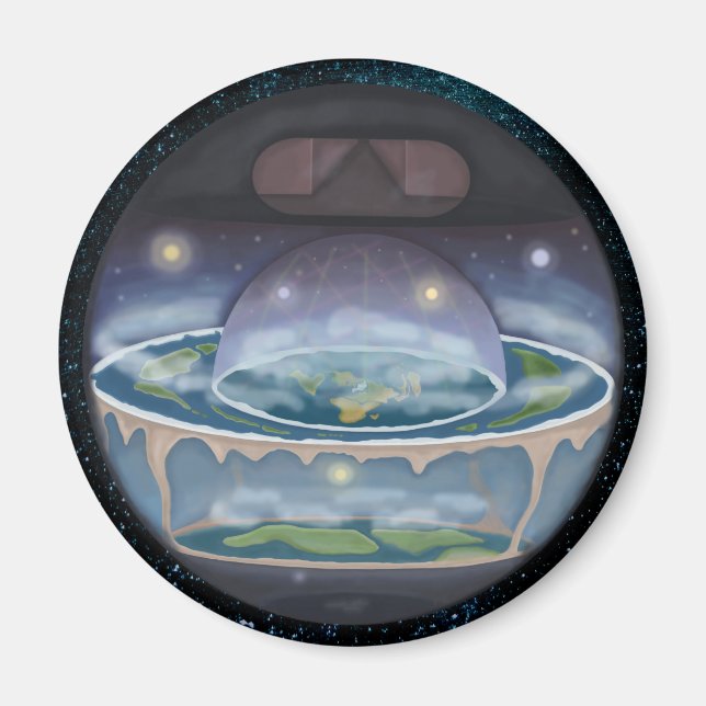 Íman Espaçonave Terra (Frente)