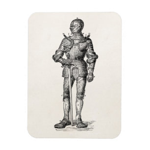 Íman Espada de brilho da armadura do cavaleiro da