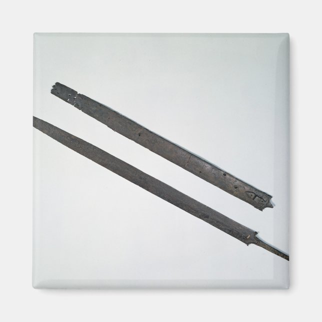 Íman Espada e bainha, de La Tene, Suiça (Frente)