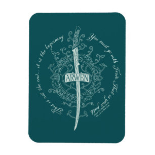 Íman Espada Élfica ARWEN™ Citação