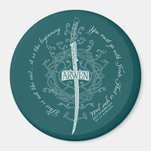 Íman Espada Élfica ARWEN™ Citação
