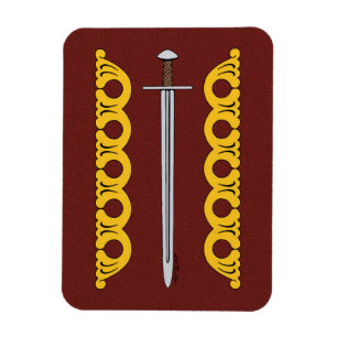 Íman Espada Norman e Bandas Decorativas