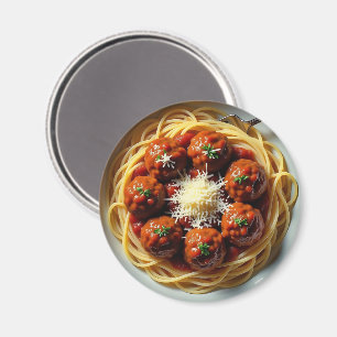 Íman Espaguete com Janto Meatball