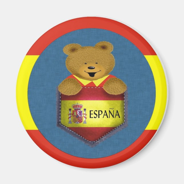 Íman Espana Pocket Bear (Frente)