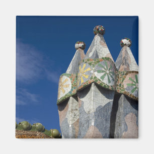 Íman Espanha, Catalunha, Barcelona. Casa Batlló (1906).