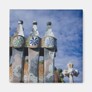 Íman Espanha, Catalunha, Barcelona. Casa Batllo (1906)2