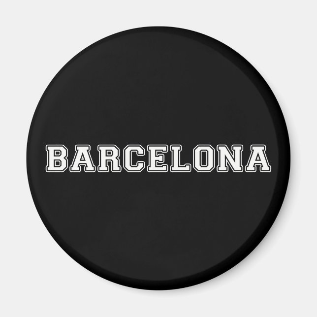 Íman Espanha de Barcelona (Frente)