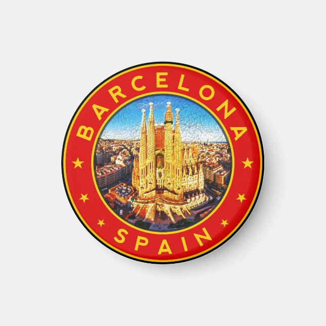 Íman Espanha de Barcelona (Frente)
