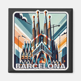 Íman Espanha de Barcelona La Sagrada Familia