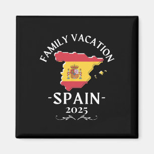 Íman Espanha de Férias da Família 2025 Viajante