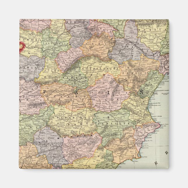 Íman Espanha e Portugal 14 (Frente)