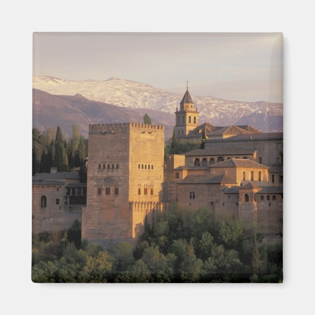 Íman Espanha, Granada, Andaluzia O Alhambra, (Frente)