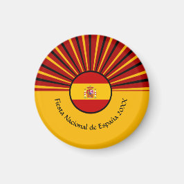 Íman Espanha Hispânica de Celebração do Dia Nacional Es
