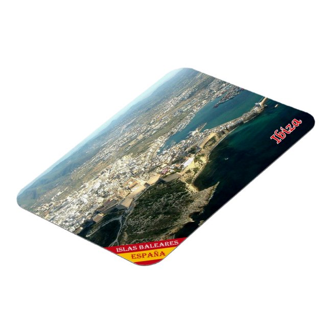 Íman Espanha - Ilhas Baleares - Ibiza - Eivissa - (Left Side)