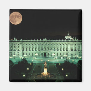 Íman Espanha, Madrid, Palácio Real e Plaza de
