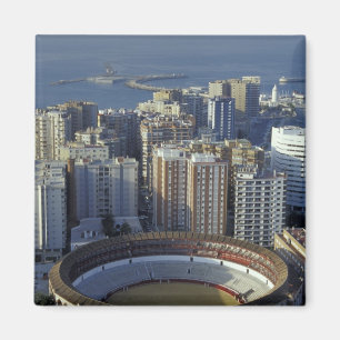 Íman Espanha, Málaga, Andaluzia Vista da Plaza de Toros