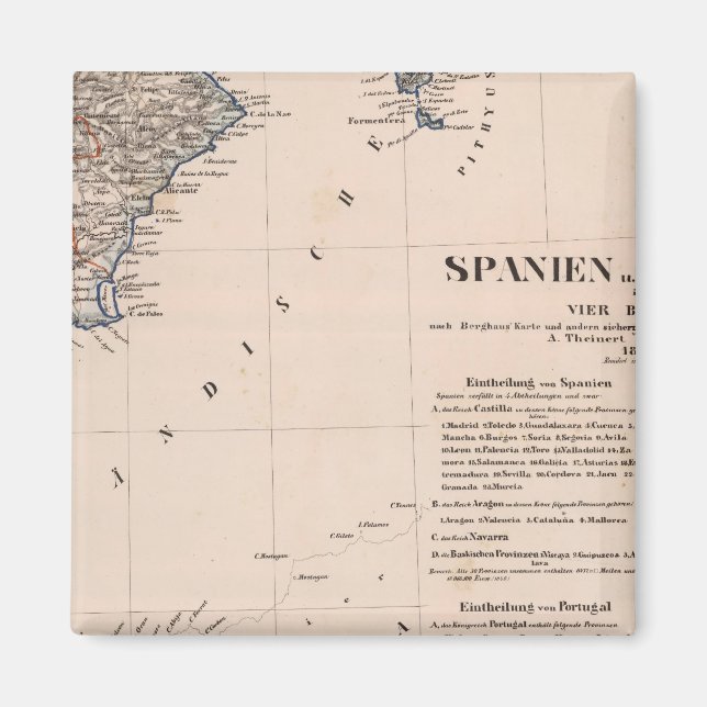 Íman Espanha meridional (Frente)