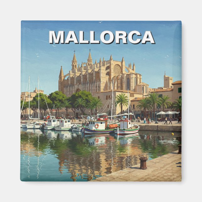 Íman Espanha Palma de Maiorca (Frente)