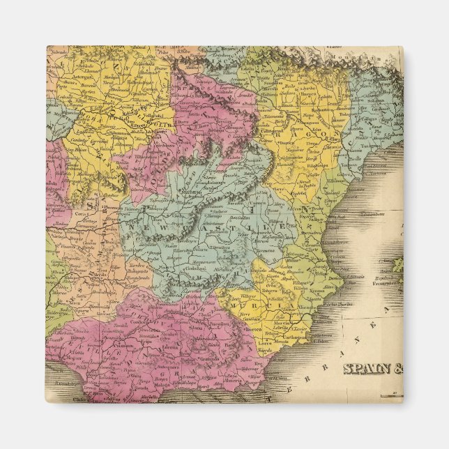 Íman Espanha, Portugal 8 (Frente)