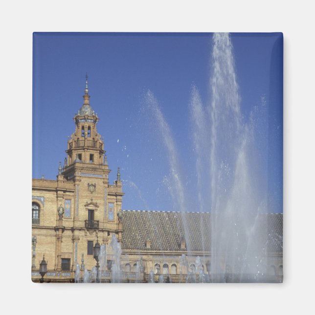 Íman Espanha, Sevilha, Andaluzia Fonte e ornamentado (Frente)