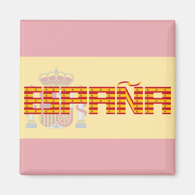 Íman Espanha - Sinalizador / España - Bandera (Frente)