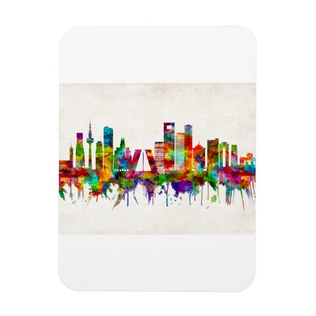 Íman Espanha Skyline (Vertical)