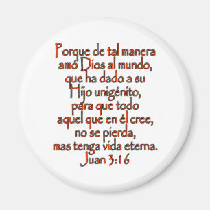 Íman Espanhol do 3:16 de John