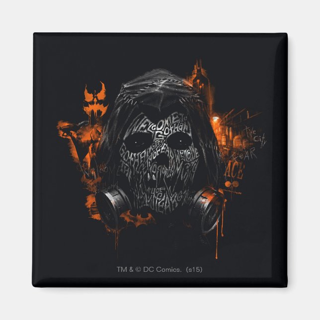 Íman Espantalho - Bem-Vindo À Cidade De Gotham (Frente)