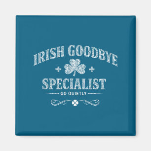 Íman especialista em despedida irlandesa engraçado dia