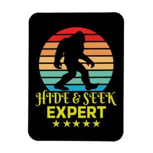 Íman Especialista em Esconde-Esconde Bigfoot Engraçado
