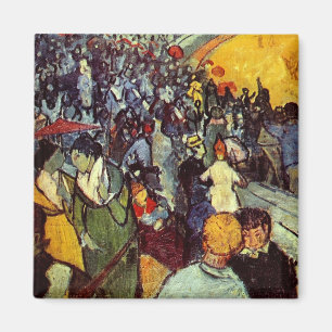 Íman Espectadores em Arena em Arles Van Gogh Belas Arte