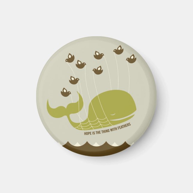 Íman Esperança é a coisa com penas (Frente)