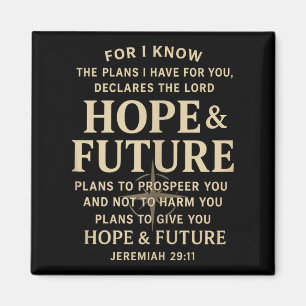 Íman Esperança E Futuro Jeremias 29_11 Bíblia Cristã Ve