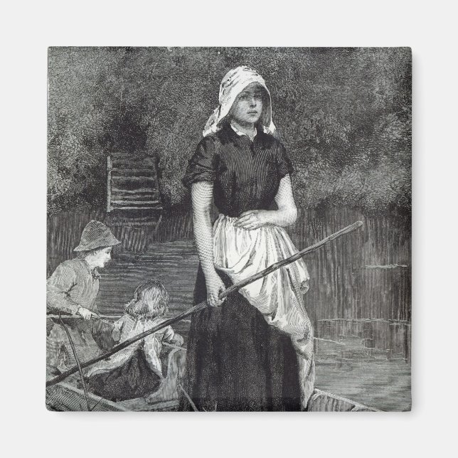 Íman Esperando pelo Pai, de "Hora de Leisure", 1888 (Frente)