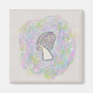 Íman Esperar Coisas Boas, Anjo, Imagens Personalizadas