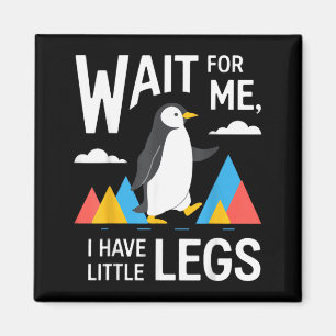 Íman Esperar Por Tenho Poucas Pernas Pinguim Caminhada