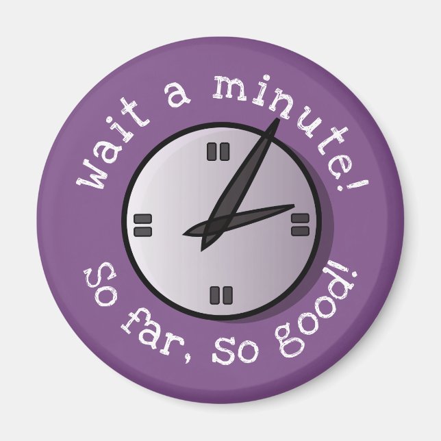 Íman Espere um minuto, até agora. (Frente)