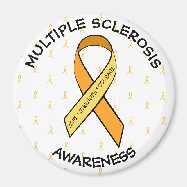 Íman ESPERO CORAGEM DE FORÇA EM MEMÓRIA de Sensibilizaç (Frente)