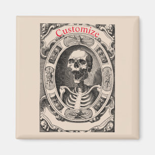 Íman Espessa do Crânio Humano Spooky_Cove